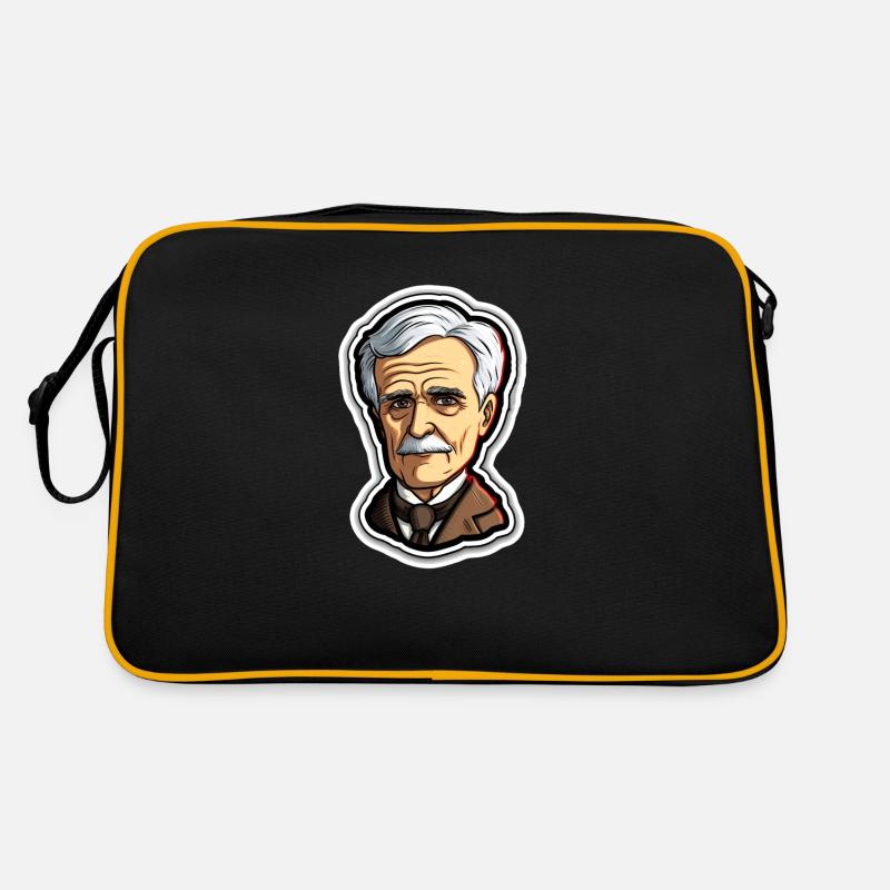 Eddison Glühbirne Physik Elektrotechnik Retro Tasche