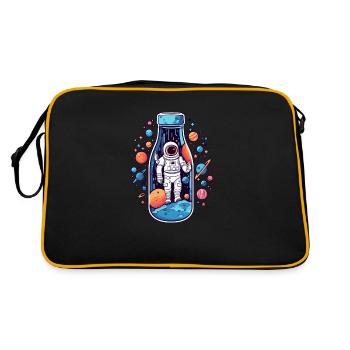 Astronaut Milky Way - Retro Bag - black/gold - Back