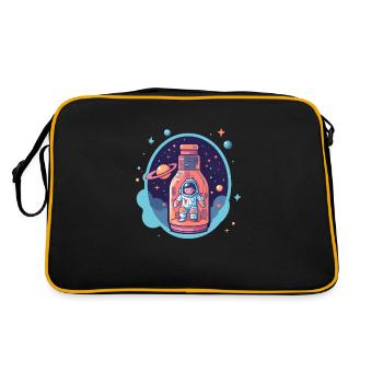 Astronaut Milky Way - Retro Bag - black/gold - Back