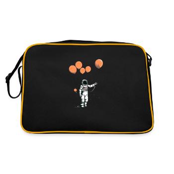 Astronaut - Retro Bag - black/gold - Back