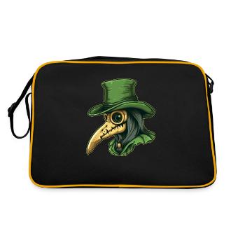 Peste Docteur Docteur Docteur - Sac Retro - noir/or - Dos