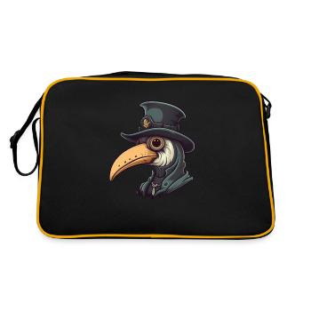 Peste Docteur Docteur Docteur - Sac Retro - noir/or - Dos