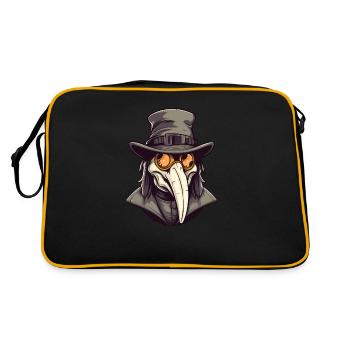 Peste Docteur Docteur Docteur - Sac Retro - noir/or - Dos