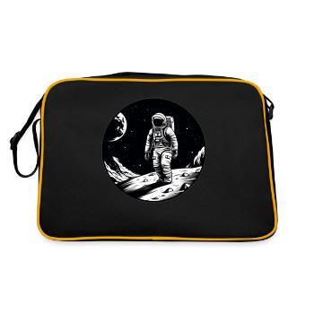 Astronaut Moon - Retro Bag - black/gold - Back