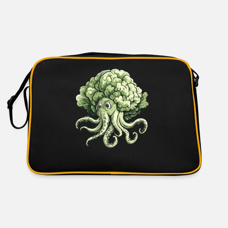 Octopus cabbage Retro Bag
