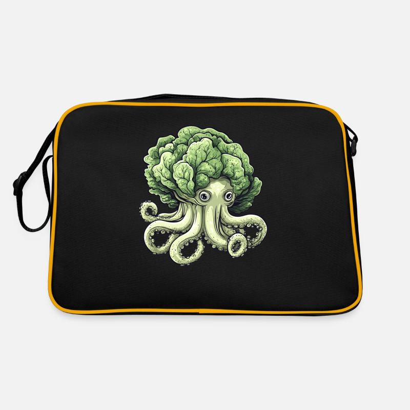 Octopus cabbage Retro Bag