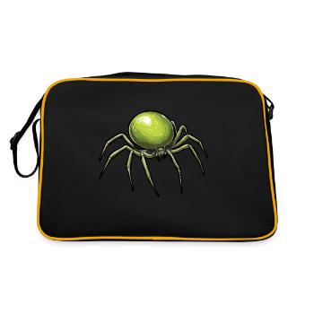 Pois araignée, croisement de pois araignée - Sac Retro - noir/or - Dos
