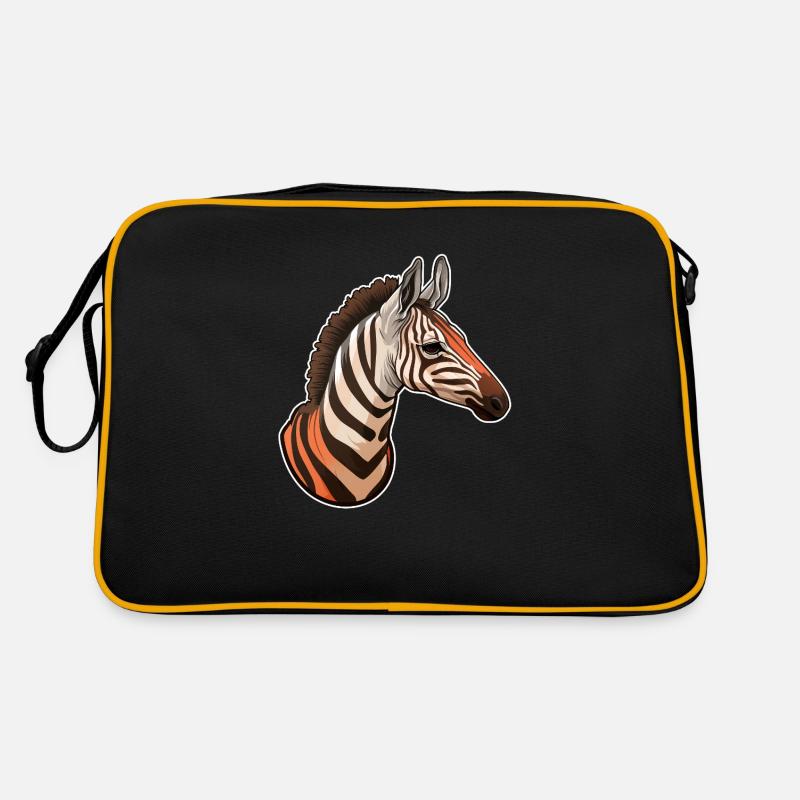 Okapi Head Rare Animal Motif Retro Bag