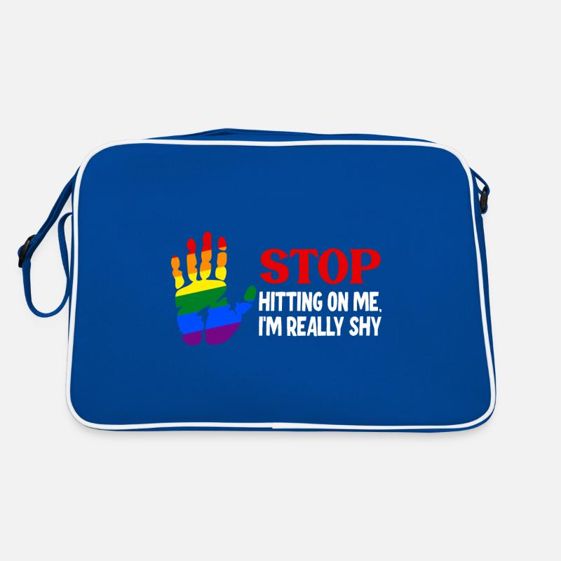 Stop dredging me, I'm shy Retro Bag