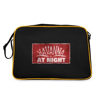 La Havane - Sac Retro - noir/or - Dos