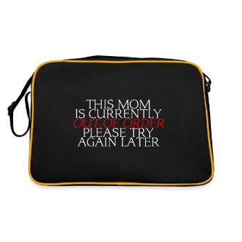 Cette maman est actuellement hors d’usage - Sac Retro - noir/or - Dos