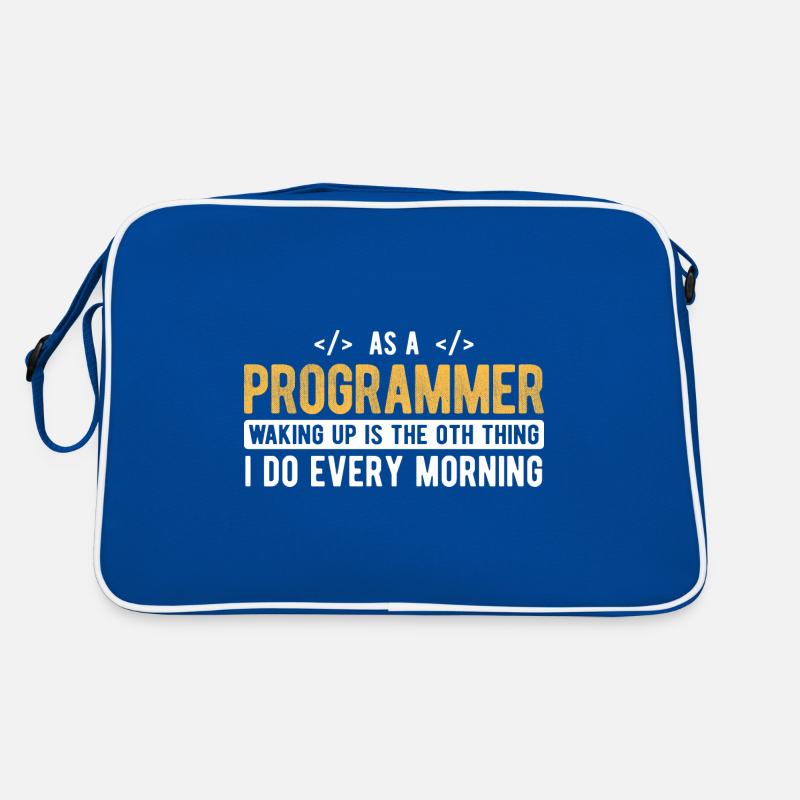 Software Ingenieur Informatiker Programmierer Retro Tasche