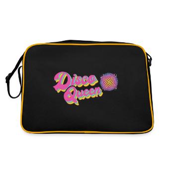 Retro Lifestyle Vintage Groovy Party Disco Clubs - Retro Bag - black/gold - Back