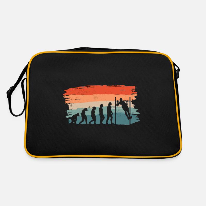 Evolution de l’homme Calisthenics Retro Vintage Sac Retro