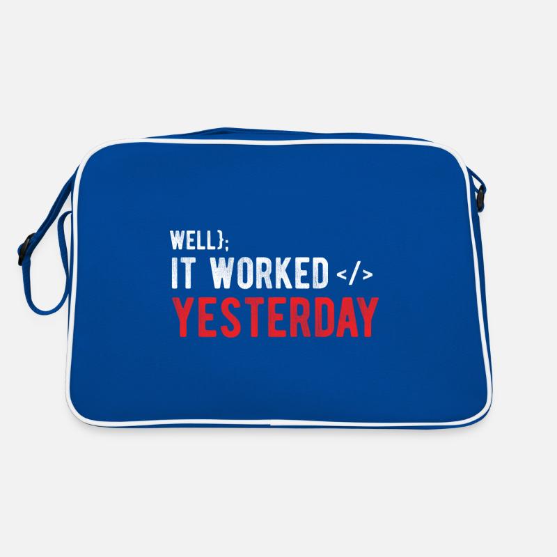 Software Ingenieur Informatiker Programmierer Retro Tasche