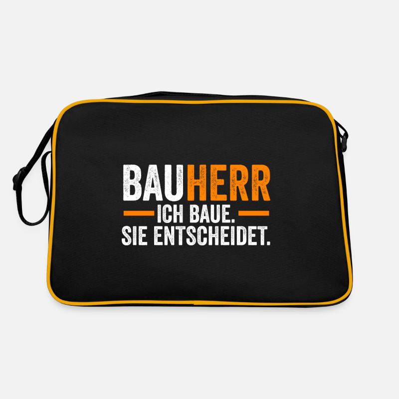 Bauherr Retro Tasche