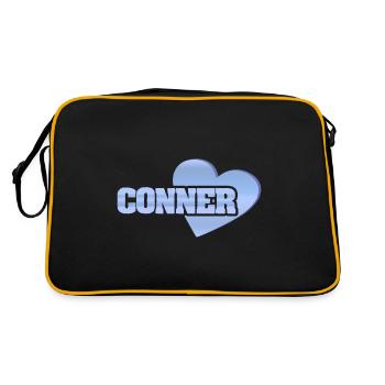 Conner - Sac Retro - noir/or - Dos