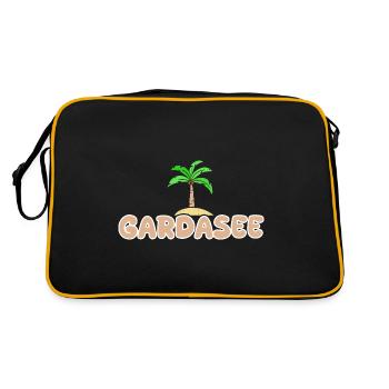 Lac de Garde Lac de Garde - Sac Retro - noir/or - Dos