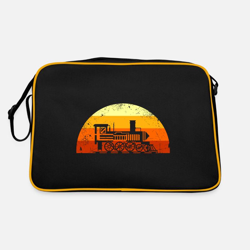 Railway model railway train driver Railway operator Retro Bag