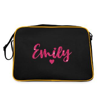 Emily Heart Rose - Sac Retro - noir/or - Dos