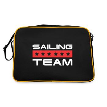 Équipage - Sac Retro - noir/or - Dos