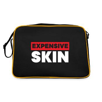 Tatouage de peau cher tatouageur tatouageur - Sac Retro - noir/or - Dos