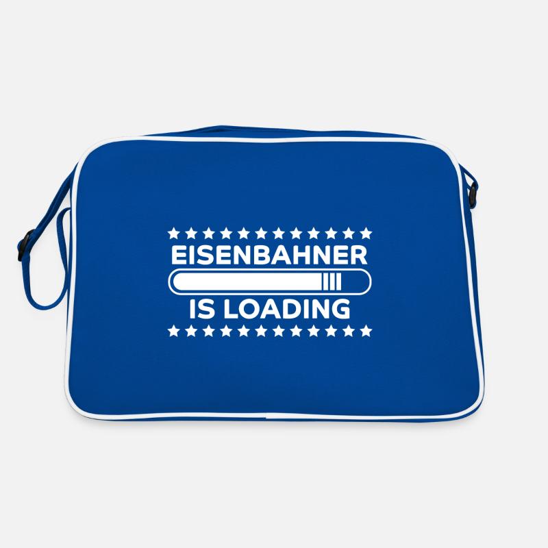 Eisenbahner Spruch Lokführer Eisenbahner Geschenk Retro Tasche