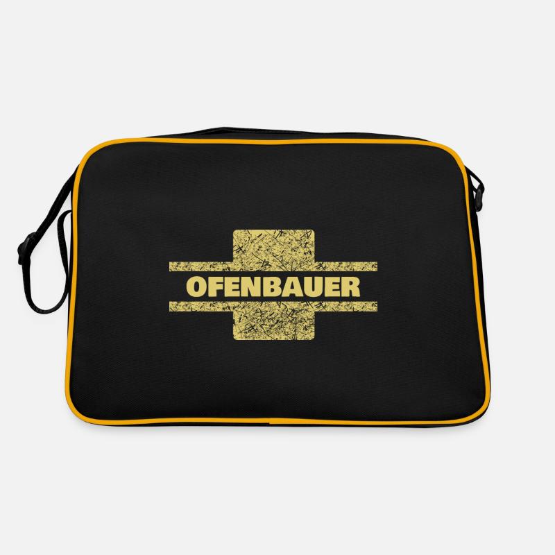 Beruf Ofenbauer Retro Tasche