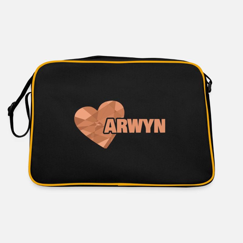 First name Arwyn Retro Bag