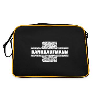 Profession : Banquier - Sac Retro - noir/or - Dos
