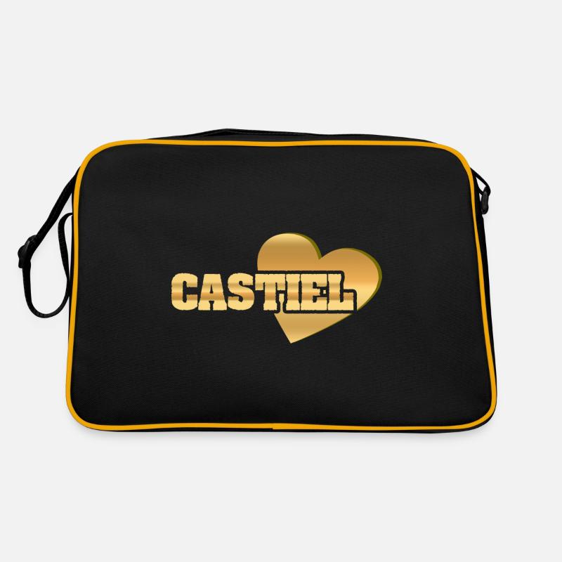 Castiel comme or Sac Retro