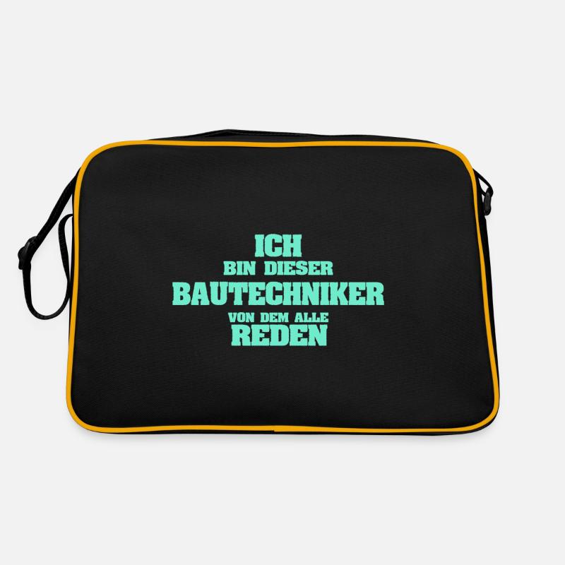 Profession Technicien en construction Sac Retro