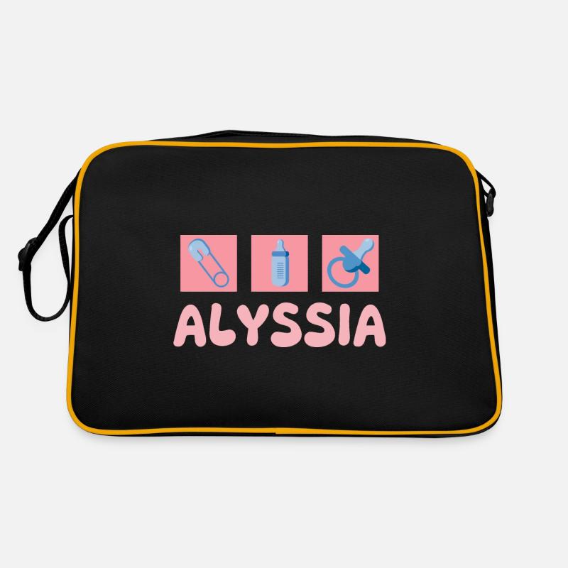 Cadeau pour Alyssia Sac Retro