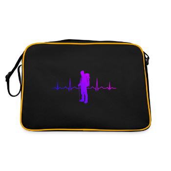 Climbing Women Men Climbing Bouldering - Retro Bag - black/gold - Back