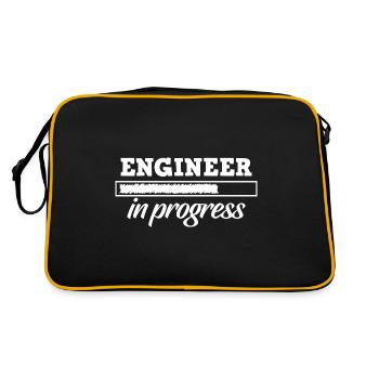 Engineer In Progress - engineer graduate student - Retro Bag - black/gold - Back