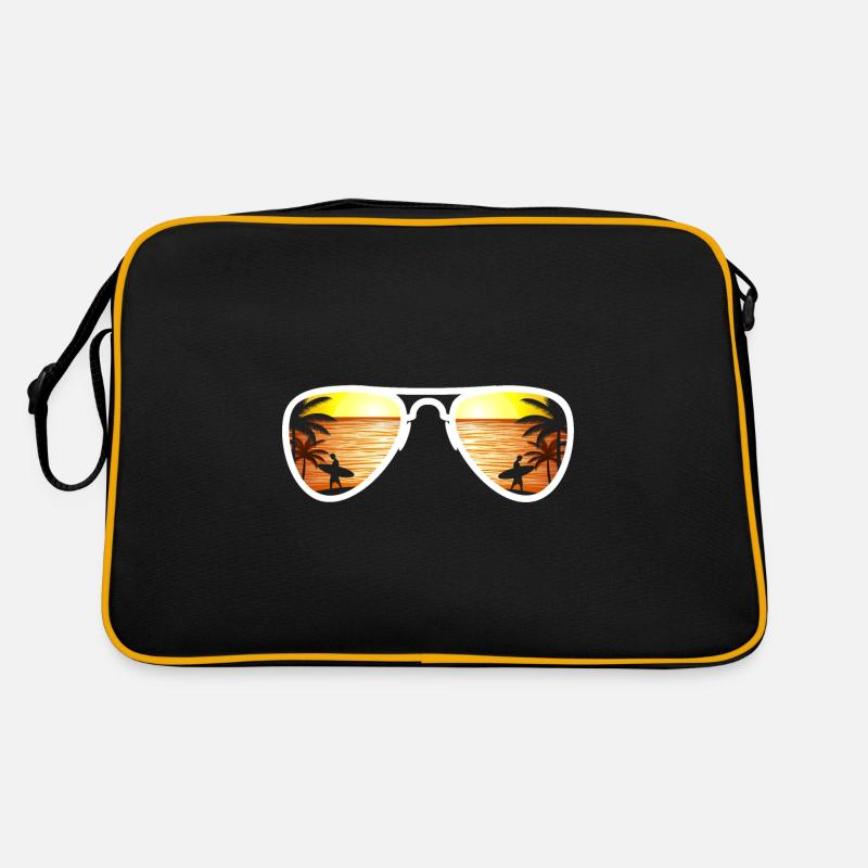 Cadeau d'été soleil mer plage Sac Retro