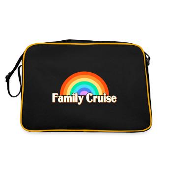 Family Cruise - Retro Bag - black/gold - Back