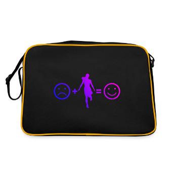 Dance Shuffle Girl Men's Shuffledancer - Retro Bag - black/gold - Back