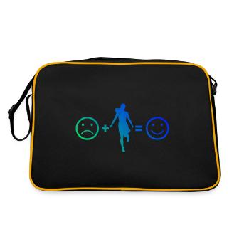 Shuffle Dance Men's Shuffle Girl Shuffle - Retro Bag - black/gold - Back
