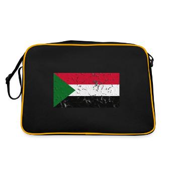 Soudan - Sac Retro - noir/or - Dos