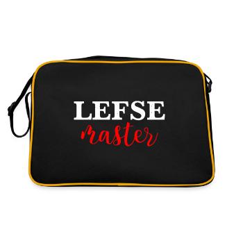 Lefse Master 18 - Retro Bag - black/gold - Back