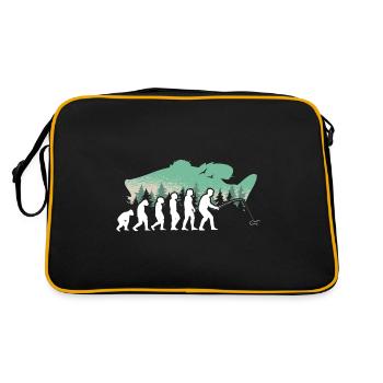 Fishing Evolution Papa Pêcheur pour la fête des pères - Sac Retro - noir/or - Dos