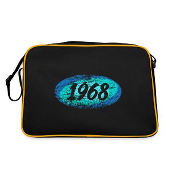 Année 1968 - Sac Retro - noir/or - Dos