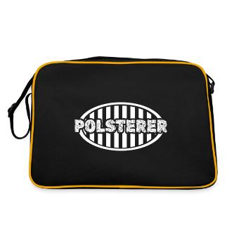 Emploi Tapissier - Sac Retro - noir/or - Dos