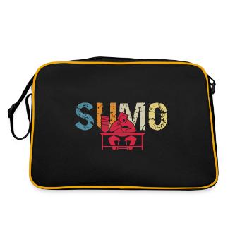 Sumo - Retro Bag - black/gold - Back