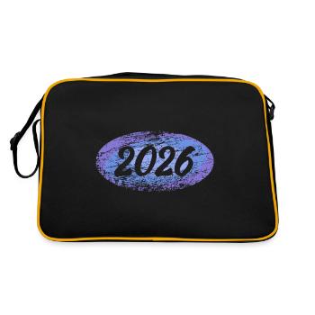 Recruit 2026 - Retro Bag - black/gold - Back