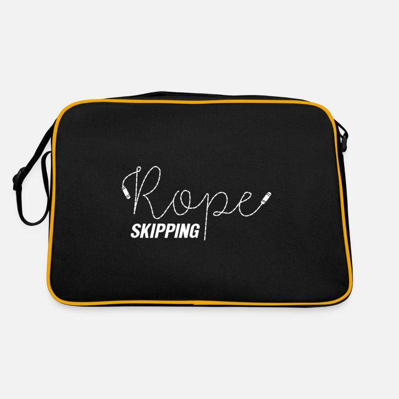 Rope Skipping Rope Design for Rope Jumpers Retro Bag