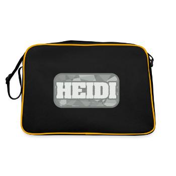 Santé Heidi - Sac Retro - noir/or - Dos