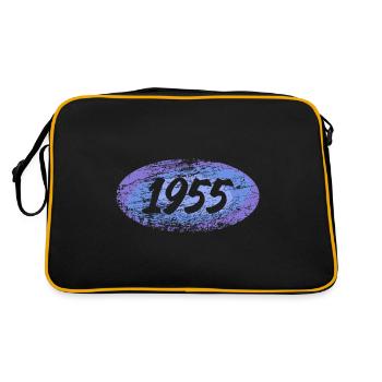 Recruit 1955 - Retro Bag - black/gold - Back