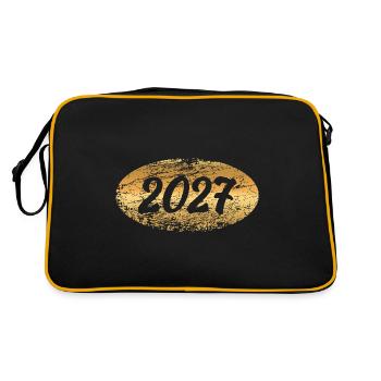 Gold bars 2027 - Retro Bag - black/gold - Back